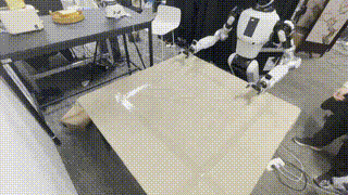 FoldNet++: a Cross-embodiment T-shirt Folding and Unfolding Model Pre-trained on Synthetic Data
